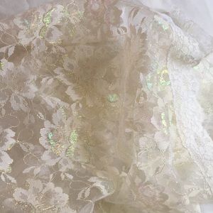 Sparkly Lace Scarf